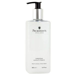 NEW Pecksniffs Gardenia & White Peach Moisturizing Hand Soap